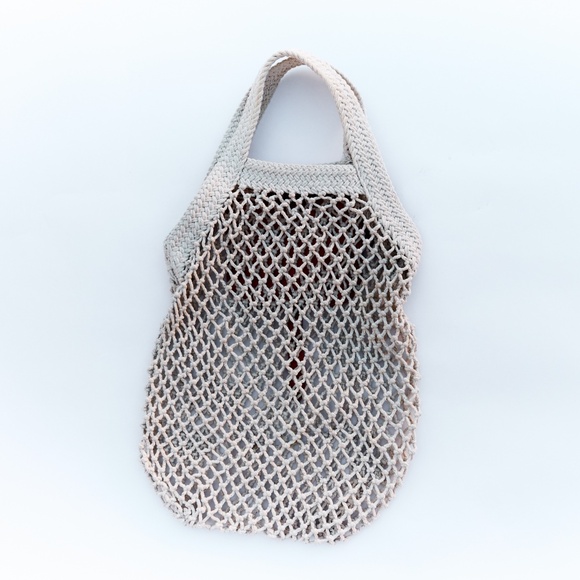 Nanushka Ruba Cotton Mesh Shopping Tote - Picture 5 of 10